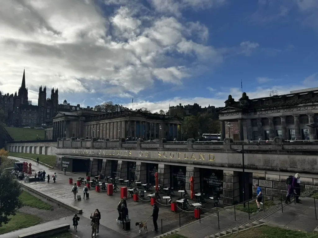 Simple photo des National Galleries of Scotland à Edimbourg