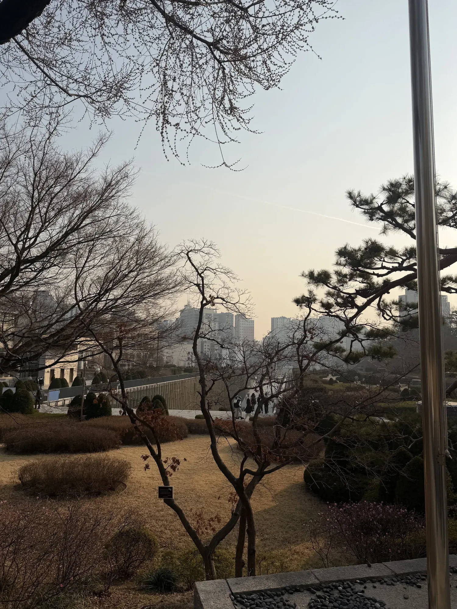 Fleuve Han au coucher du soleil